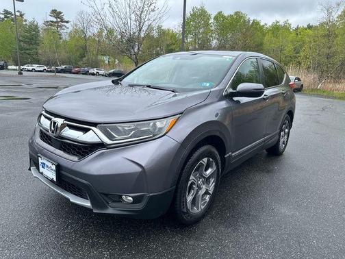 Gray 2018 Honda CR-V EX