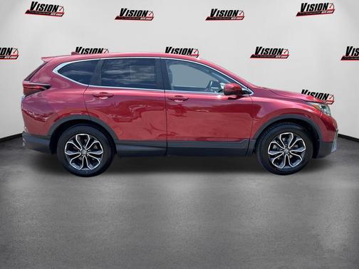Red 2021 Honda CR-V EX-L
