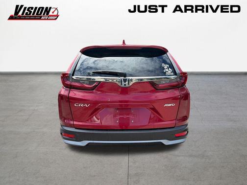 Red 2021 Honda CR-V EX-L