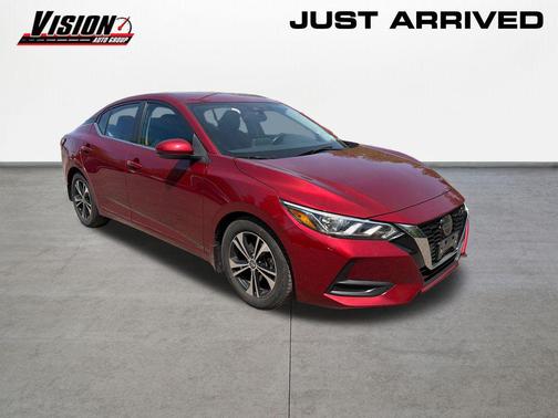 Scarlet Ember Tintcoat 2020 Nissan Sentra SV