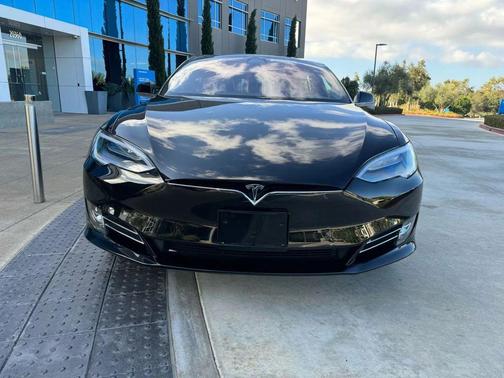 Solid Black 2020 Tesla Model S Long Range Plus