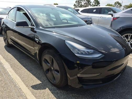 Solid Black 2020 Tesla Model 3 Standard Range Plus