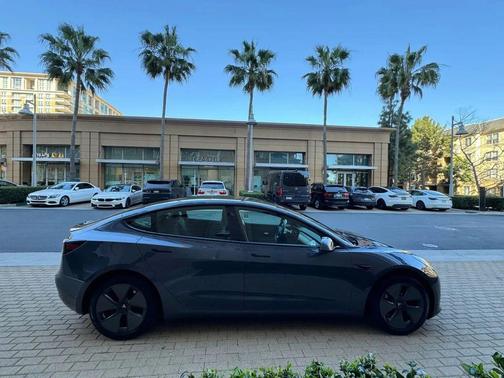 Gray 2021 Tesla Model 3 Standard Range Plus