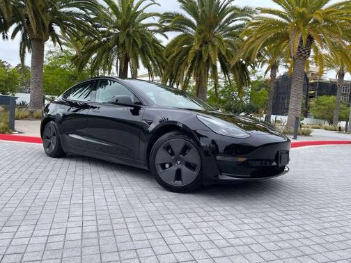Solid Black 2021 Tesla Model 3 Long Range
