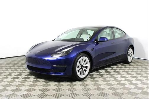 Deep Blue Metallic 2023 Tesla Model 3 Standard Range