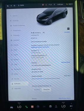 Solid Black 2020 Tesla Model X Long Range Plus Dual Motor All-Wheel Drive