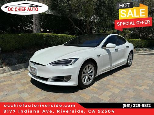 Pearl White Multi-Coat 2018 Tesla Model S 100D