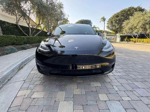 Solid Black 2021 Tesla Model Y Long Range Dual Motor All-Wheel Drive