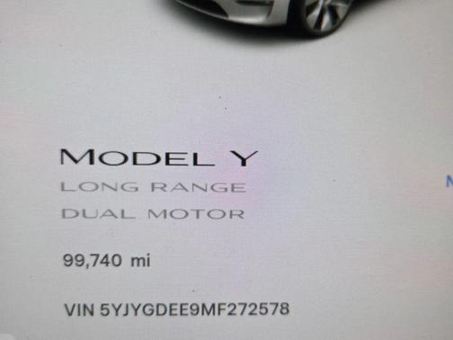 2021 Tesla Model Y Long Range Dual Motor All-Wheel Drive