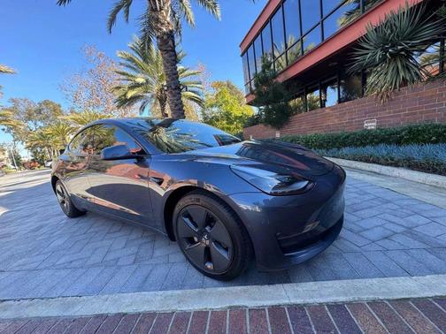 Solid Black 2022 Tesla Model 3 Long Range