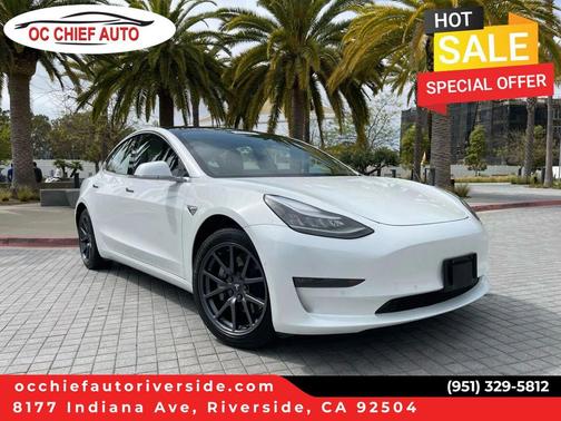 Pearl White Multi-Coat 2020 Tesla Model 3 Standard Range Plus