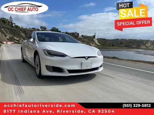 Pearl White Multi-Coat 2017 Tesla Model S 75