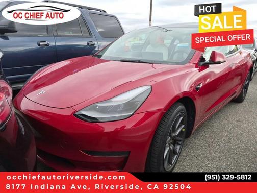 Red Multi-Coat 2023 Tesla Model 3 Standard Range