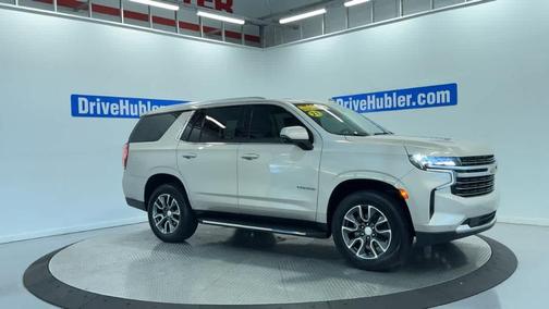 Empire Beige Metallic 2021 Chevrolet Tahoe LT