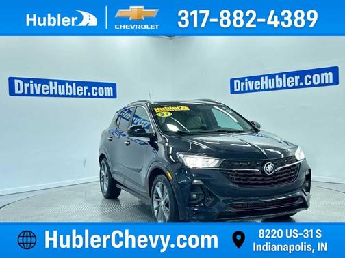 Dark Moon Blue Metallic 2021 Buick Encore GX Preferred