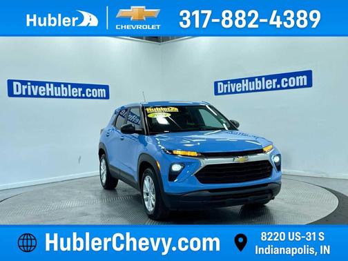 Fountain Blue 2024 Chevrolet Trailblazer LS