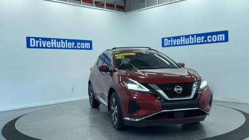 Red 2020 Nissan Murano SV