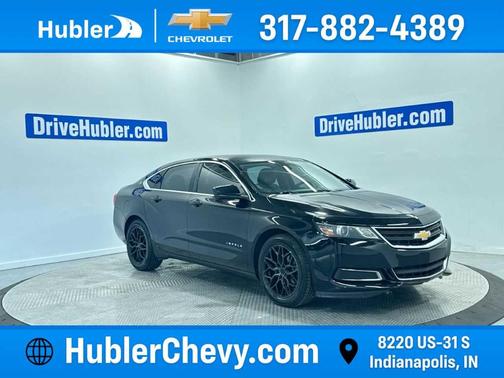 Black 2017 Chevrolet Impala 1LS