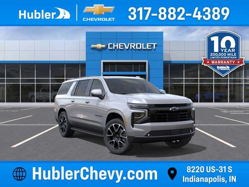 Sterling Gray Metallic 2026 Chevrolet Suburban RST