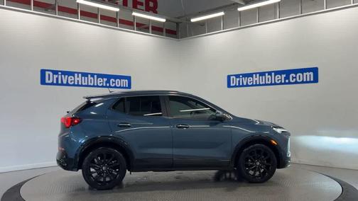 Ocean Blue Metallic 2024 Buick Encore GX Sport Touring