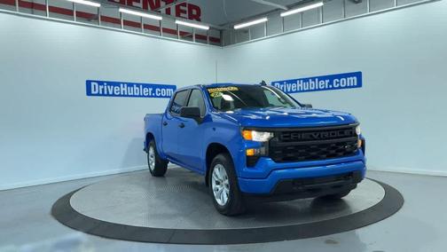 Rip Tide Blue 2026 Chevrolet Silverado 1500 Custom