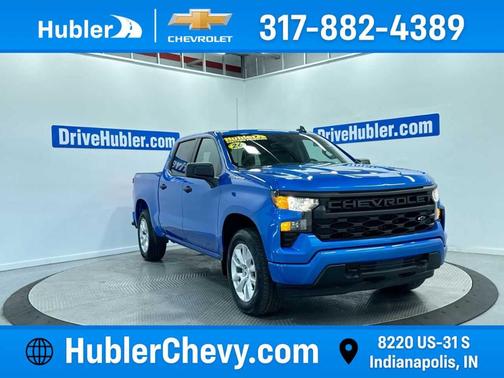 Rip Tide Blue 2026 Chevrolet Silverado 1500 Custom