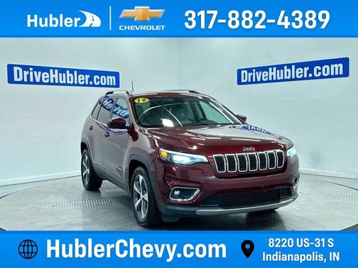 Maroon 2019 Jeep Cherokee Limited