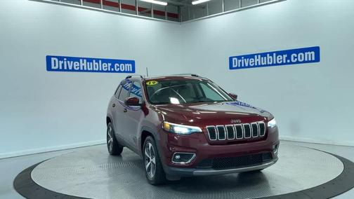 Maroon 2019 Jeep Cherokee Limited
