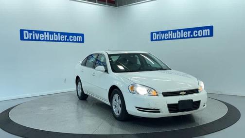 White 2008 Chevrolet Impala LT
