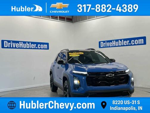 Reef Blue Metallic 2025 Chevrolet Equinox RS