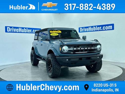 Adriatic Blue 2023 Ford Bronco Base