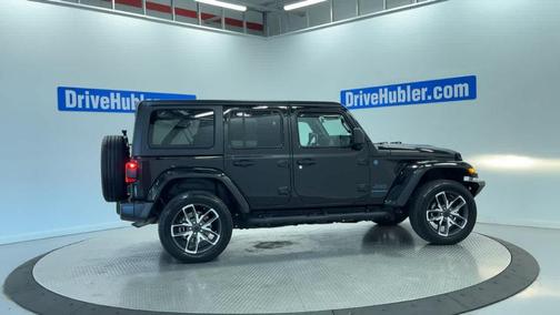 Black 2024 Jeep Wrangler 4xe Sport