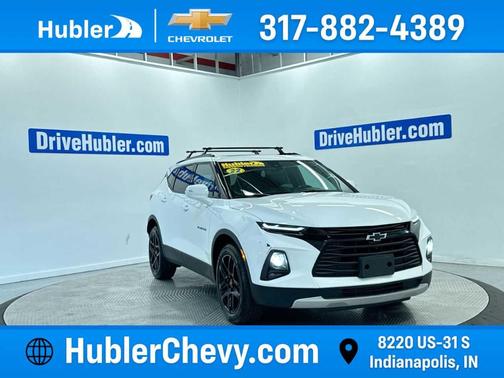 Summit White 2022 Chevrolet Blazer 3LT