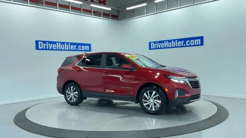 Radiant Red 2023 Chevrolet Equinox 1LT