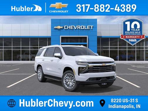 Polar White 2026 Chevrolet Tahoe Premier