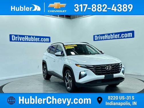 Platinum White Pearl 2023 Hyundai TUCSON SEL