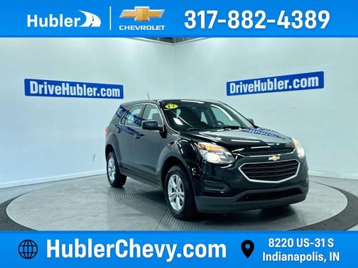 Black 2017 Chevrolet Equinox LS