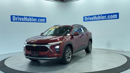 Crimson Metallic 2025 Chevrolet Trax LT