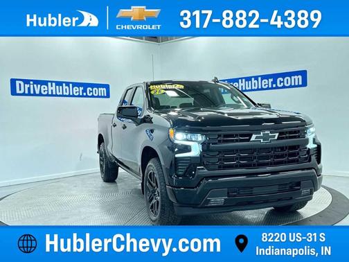 Black 2025 Chevrolet Silverado 1500 RST