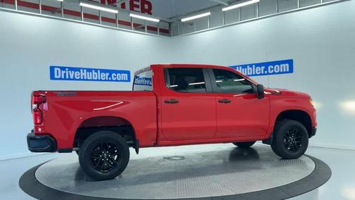 Red 2025 Chevrolet Silverado 1500 Custom Trail Boss