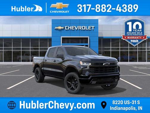 Black 2026 Chevrolet Silverado 1500 RST