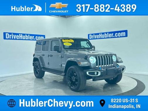 Gray 2023 Jeep Wrangler 4xe Sahara