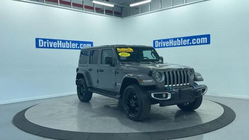 Gray 2023 Jeep Wrangler 4xe Sahara