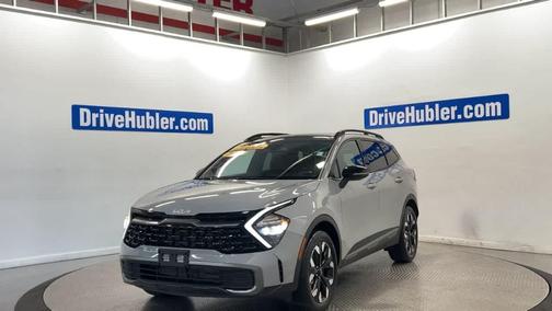 Gray 2023 Kia Sportage X-Line