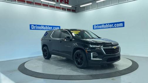 Mosaic Black Metallic 2023 Chevrolet Traverse LS