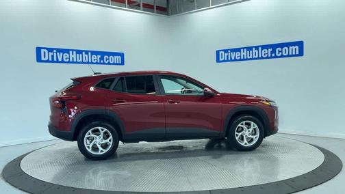 Crimson Metallic 2024 Chevrolet Trax LS