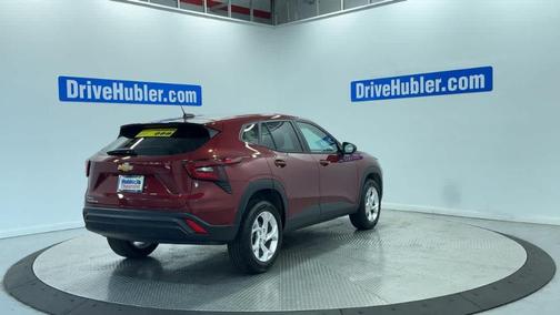 Crimson Metallic 2024 Chevrolet Trax LS