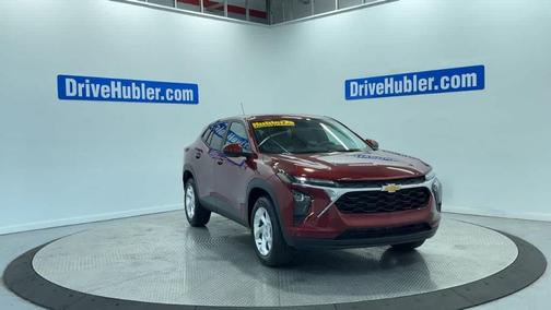 Crimson Metallic 2024 Chevrolet Trax LS