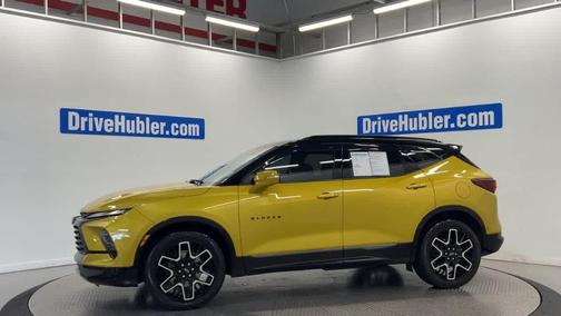 Nitro Yellow 2023 Chevrolet Blazer RS