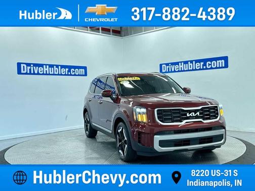 Maroon 2024 Kia Telluride S